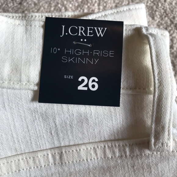 🎉HP🤗J.Crew Factory 10" Highest-rise Skinny Jeans - Picture 10 of 13
